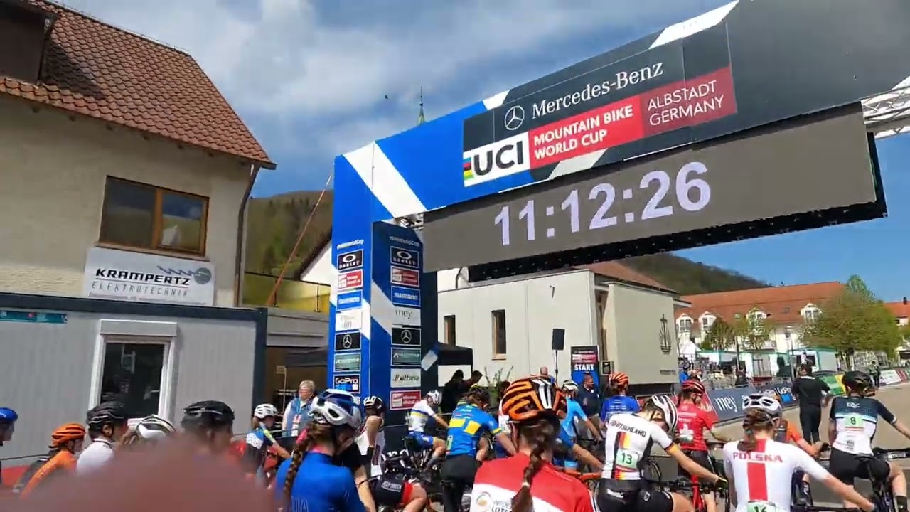 Kadra Narodowa Junior&oacute;w MTB na Pucharze Świata XCO UCI Junior Series Albstadt 2022 #teamPoland
