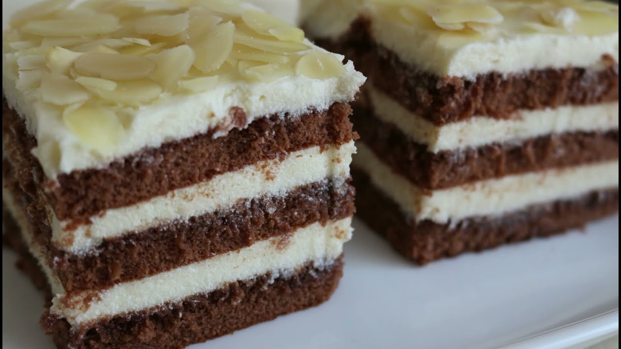 Torta sa gotovim korama i filom od bele čokolade