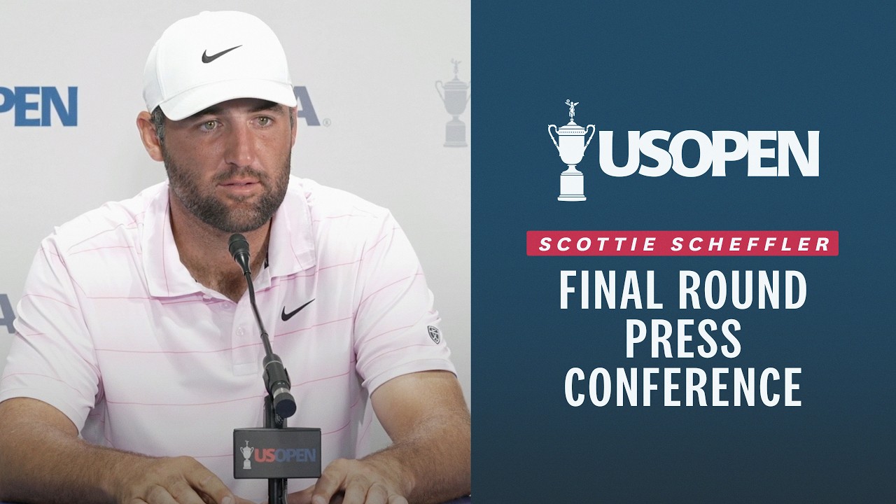 Scottie Scheffler: Пресс-конференция U.S. Open 2026 | Финальный раунд