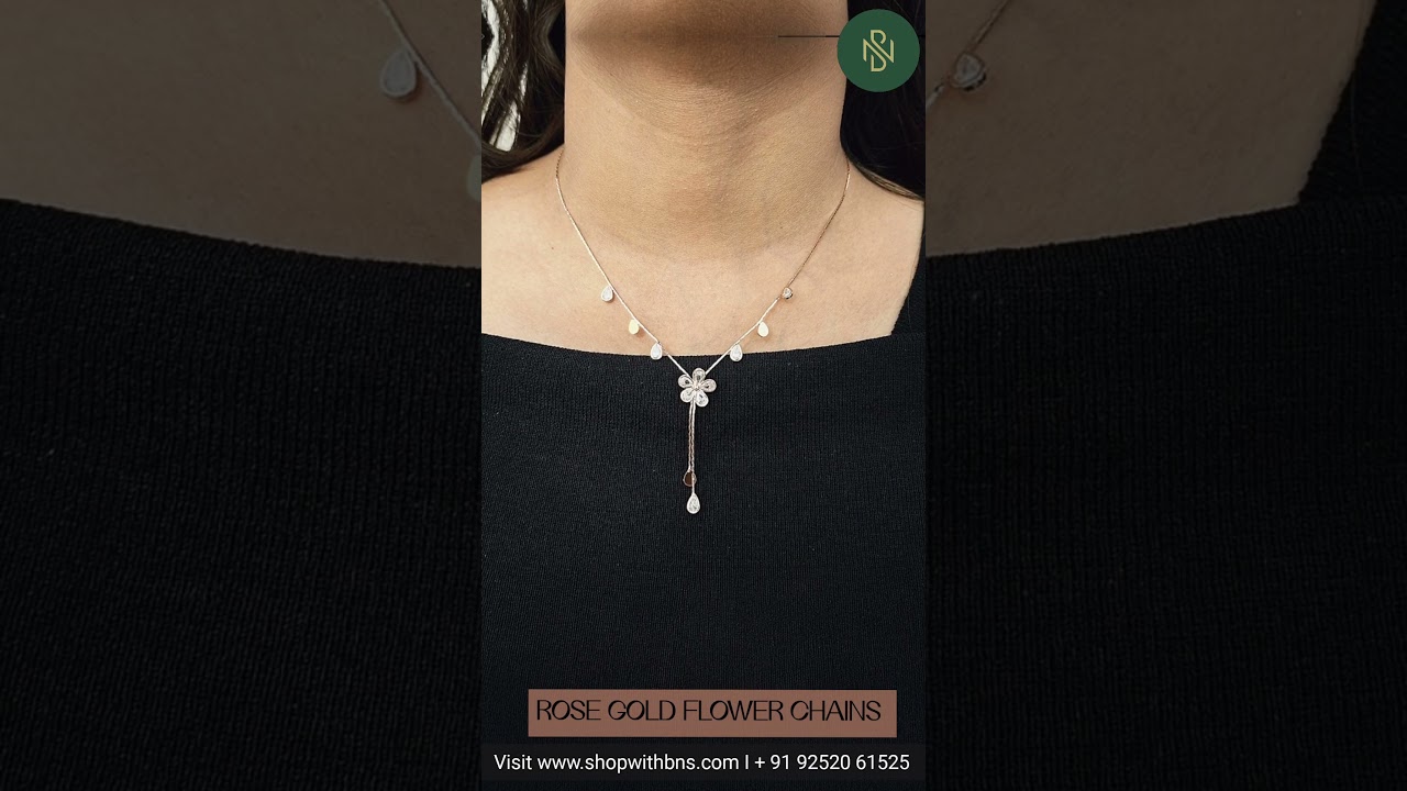 🎁 This Rakhi, gift more than just a chain &mdash; gift timeless elegance in Rose Gold ✨Stylish. Modern