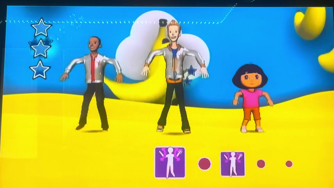 Bananas On Nickelodeon Dance 2 On The Nintendo Wii
