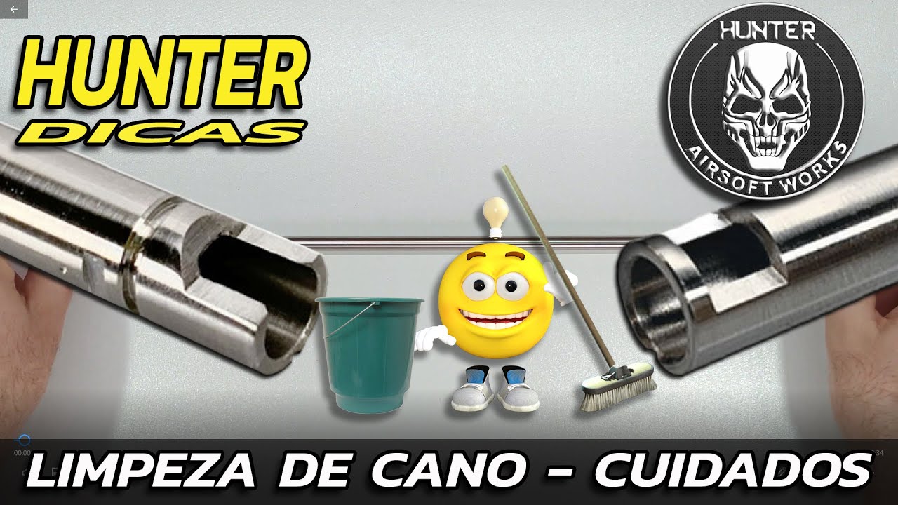 LIMPEZA CORRETA DE CANO - HUNTER DICAS #69