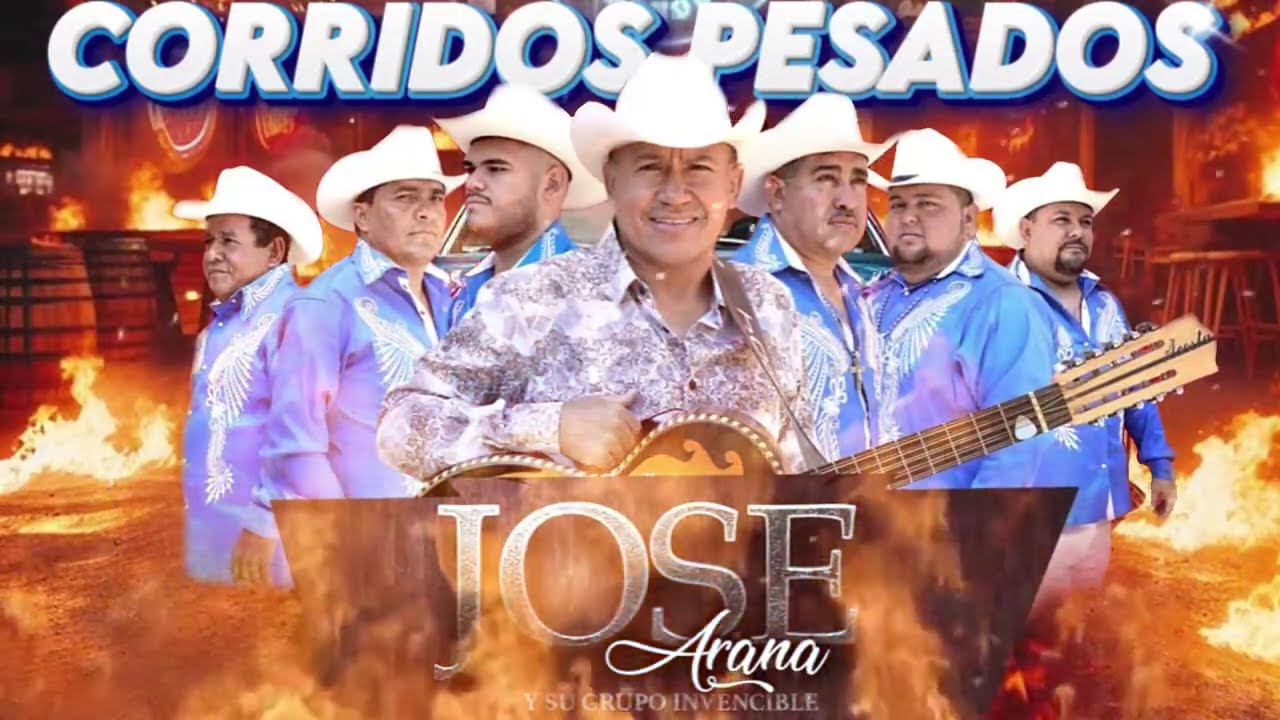 Jose Arana y Su Grupo Invencible || Corridos Pesados || Las Mejores Canciones