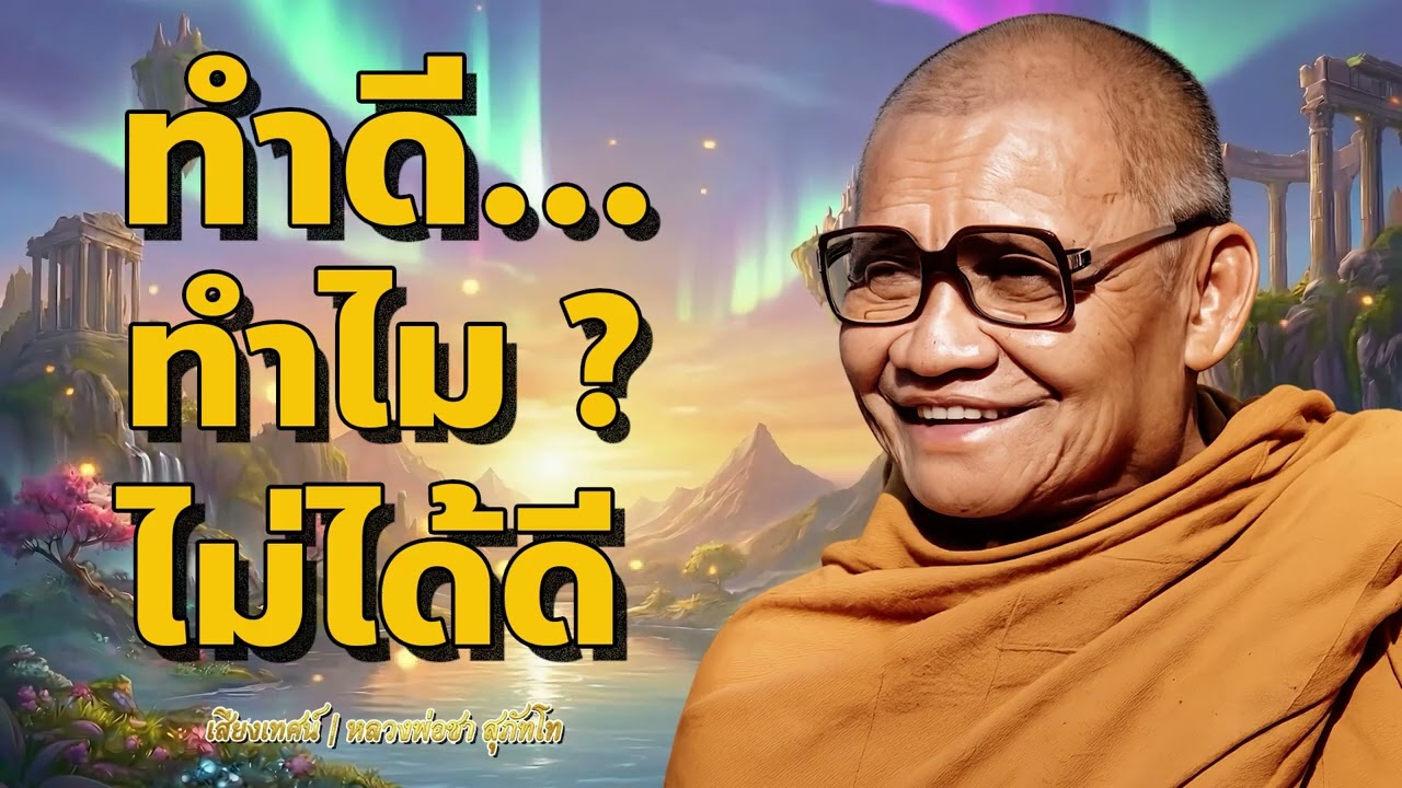 ทำดี...ทำไม? ไม่ได้ดี | หลวงพ่อชา สุภัทโท