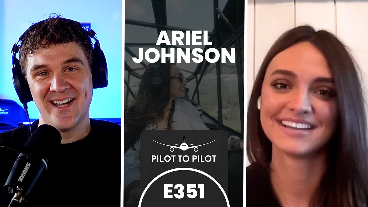 E351: Type Rated at 800 Hours: Building a Corporate Aviation Career Early | Ariel Johnson