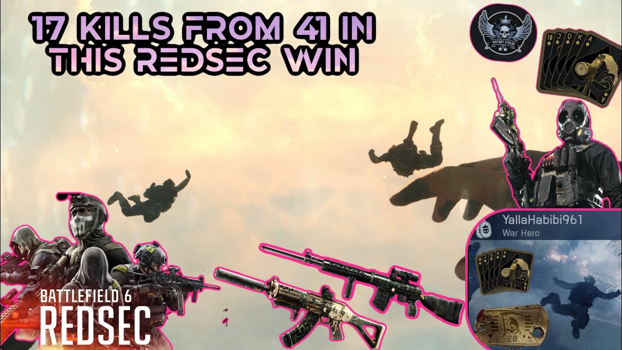Battlefield 6 | REDSEC 17/41 Kills !! Dominated ￼& Almost Broke My PR