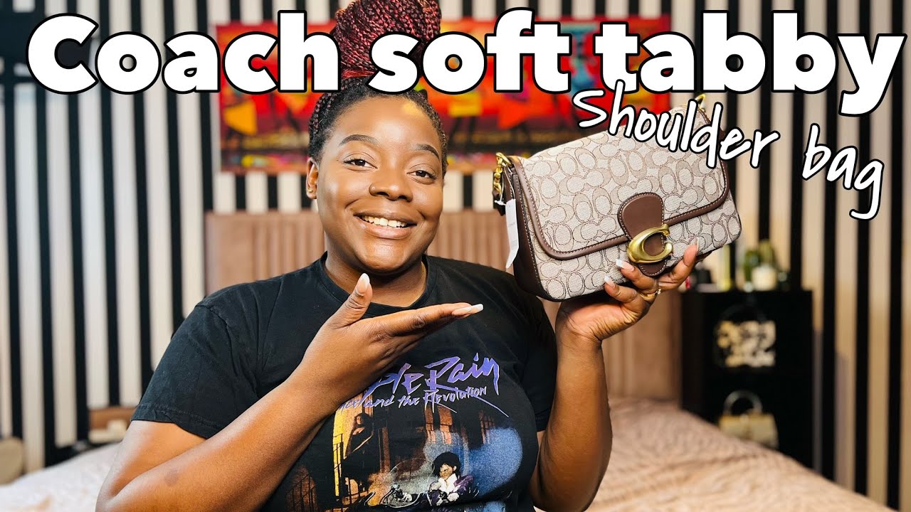MY NEW COACH SOFT TABBY BAG | COMPARISON WITH PILLOW TABBY 26 | MY COACH TABBY COLLECTION