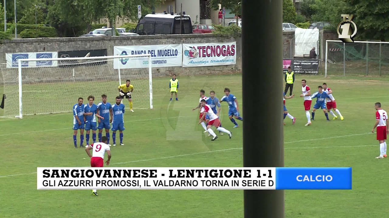 SANGIOVANNESE-LENTIGIONE 1-1 LA CRONACA