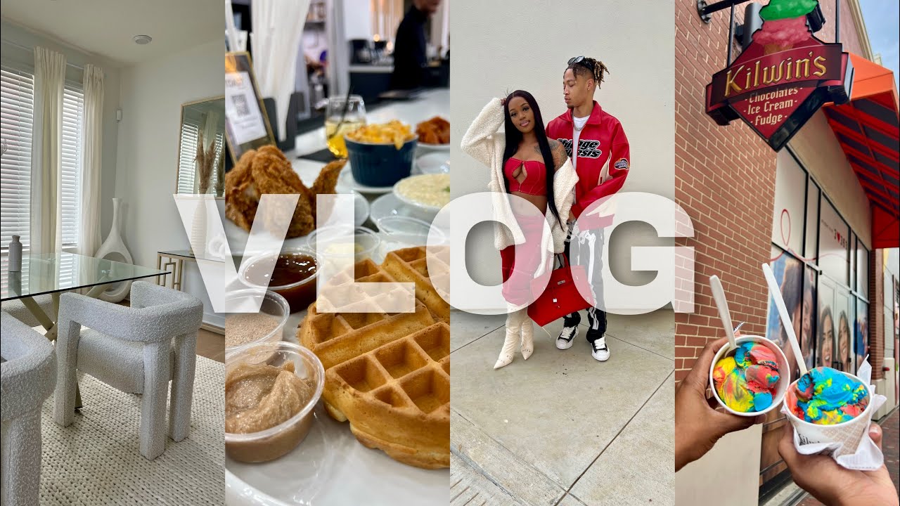 VLOG: HOUSE UPDATE, WHERE WE MOVED TO, BRUNCH, ICE CREAM DATE, AND MORE