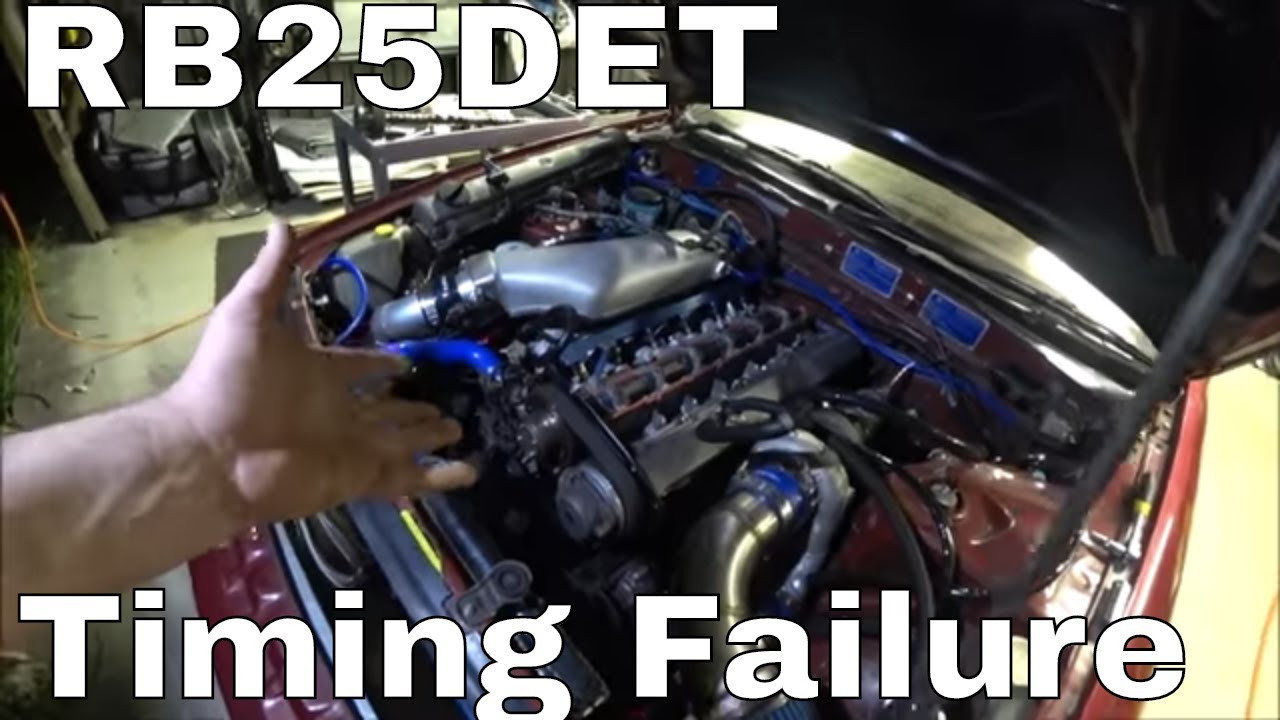 RB25DET Build - Catastrophic Engine Timing Failure