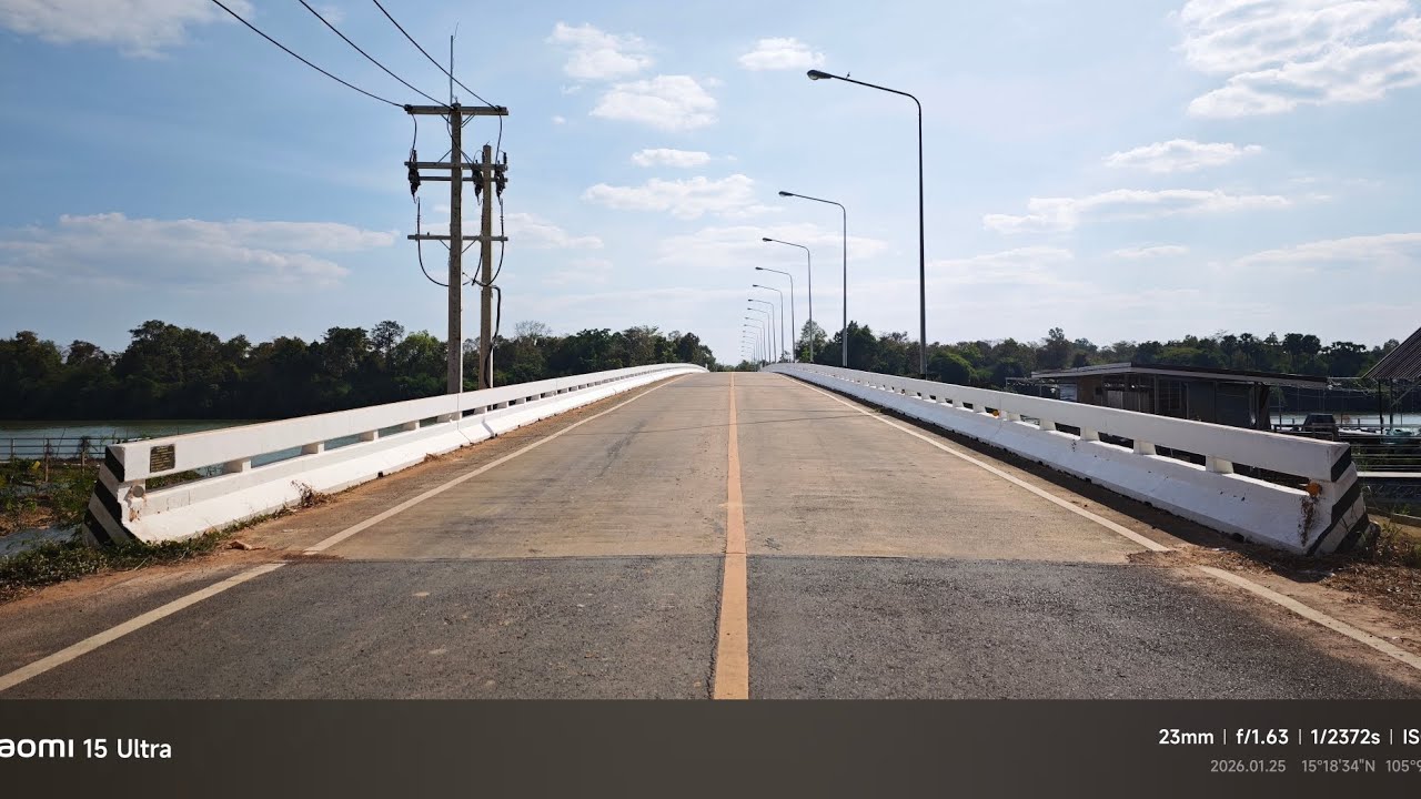 สัมผัสทัศนียภาพ สะพานผ่านภูวงษ์ เชื่อมระหว่าง อำเภอสว่างวีระวงศ์ และ อำเภอตาลสุม สวยมาก