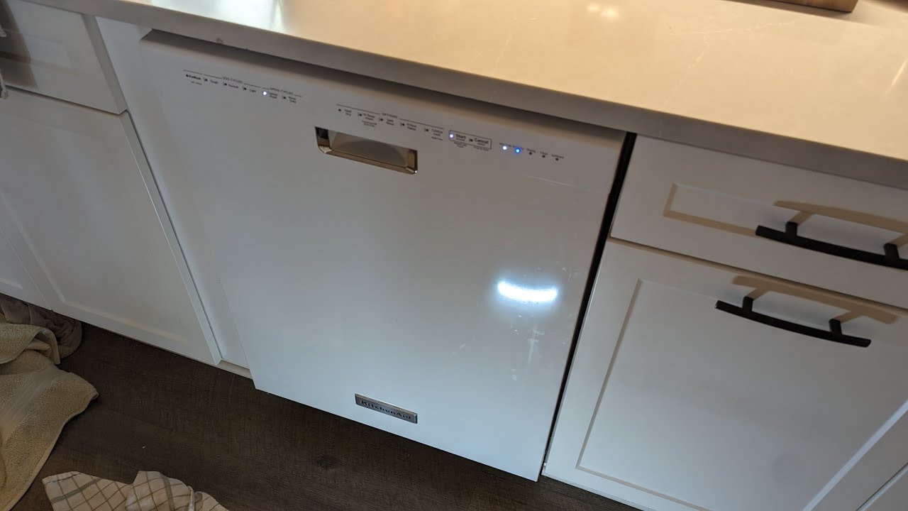 Kitchenaid dishwasher not spraying water. circulation pump replacement