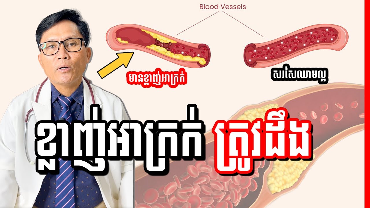 ខ្លាញ់អាក្រក់នៅក្នុងឈាមជាអ្វី? , វេជ្ជ.ហង្ស ដារ៉ា , LDL Cholesterol