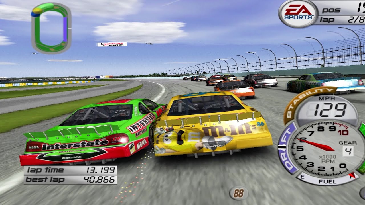 NASCAR Thunder 2003 - Xbox Gameplay (4K60fps)