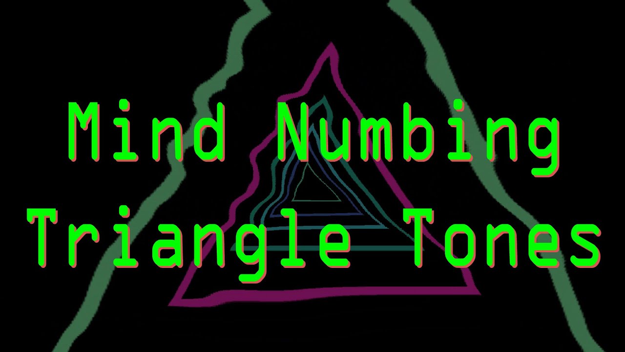 Mind-Numbing Triangle Tone - Shepard Tone Warps - 2-Hour Trip