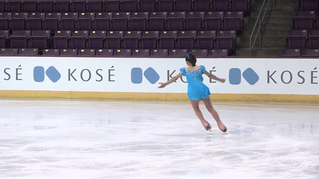2015 ISU Jr. Grand Prix- Colorado Springs Ladies Short Program Yuna SHIRAIWA JPN