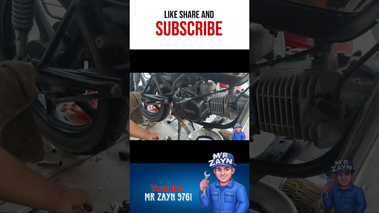 clutch cover Open #mrzayn #automobile #bikemaintenance #diybikerepair