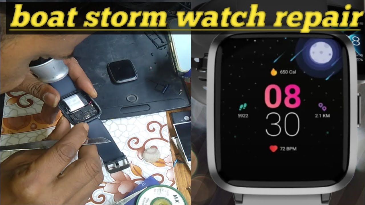Boat Smart watch // smart watch repairing full details//
