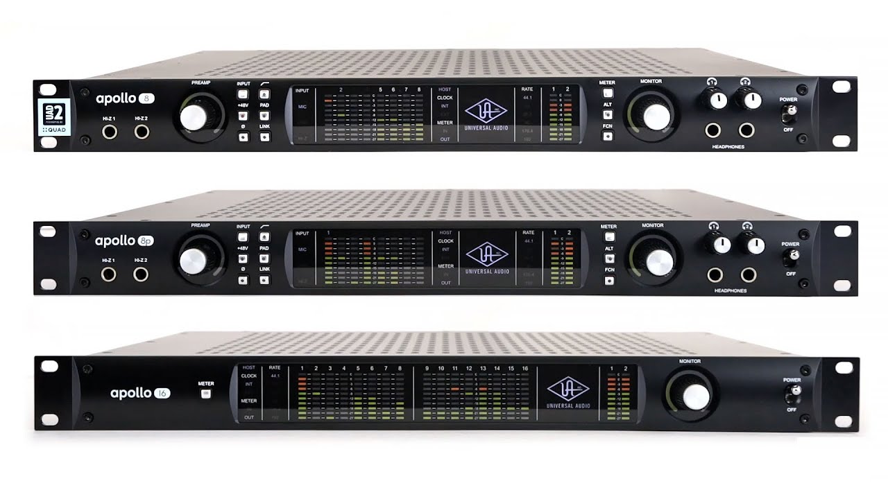 Hands-On Review: Universal Audio | Apollo Thunderbolt 2 Interfaces