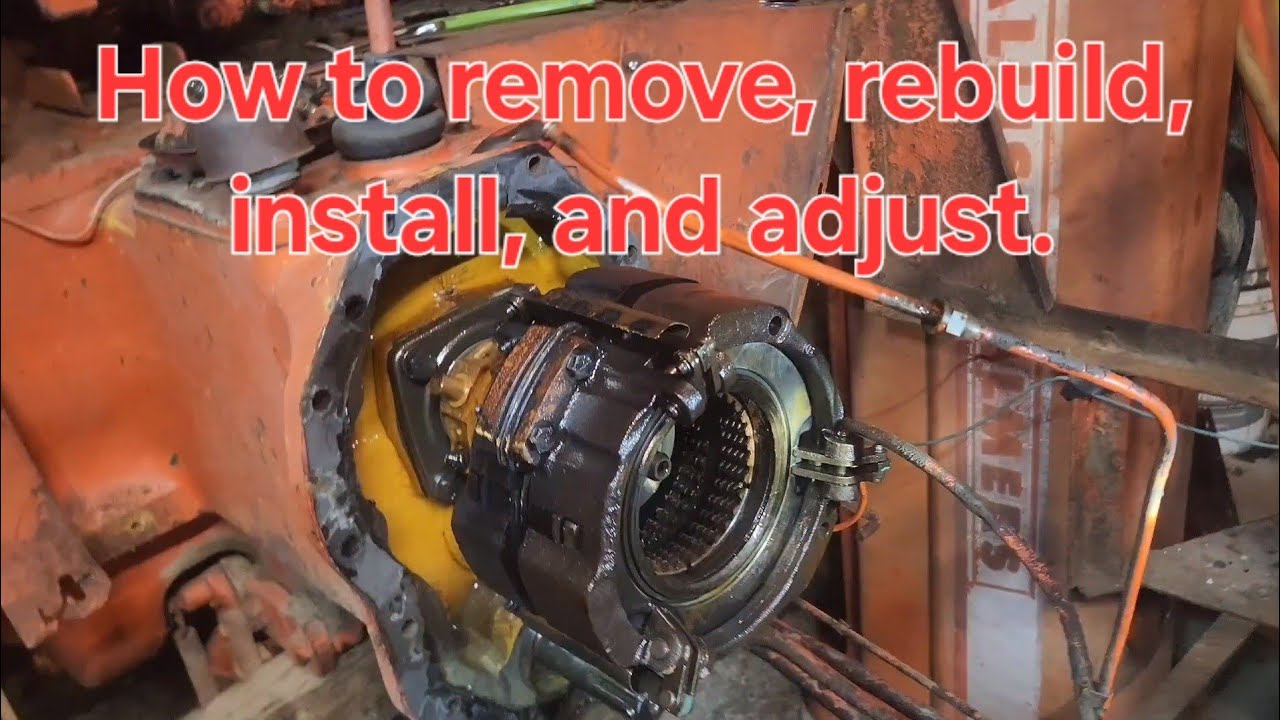 Allis Chalmers D Series, hand clutch repair.