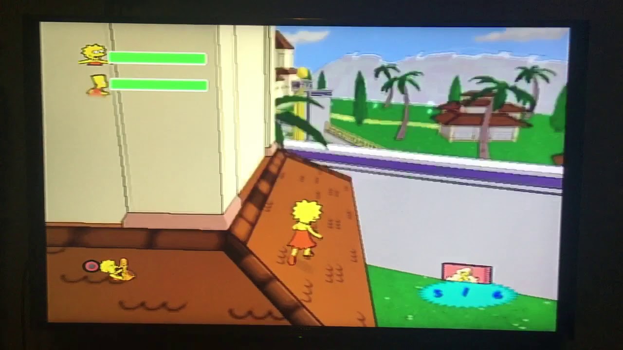 The Simpson’s Game (PS2) Playthrough: Final Level (Heaven) 3rd Half