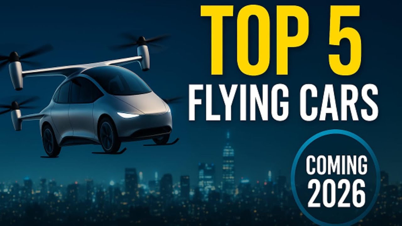 Top 5 Flying Cars You&rsquo;ll See by 2026