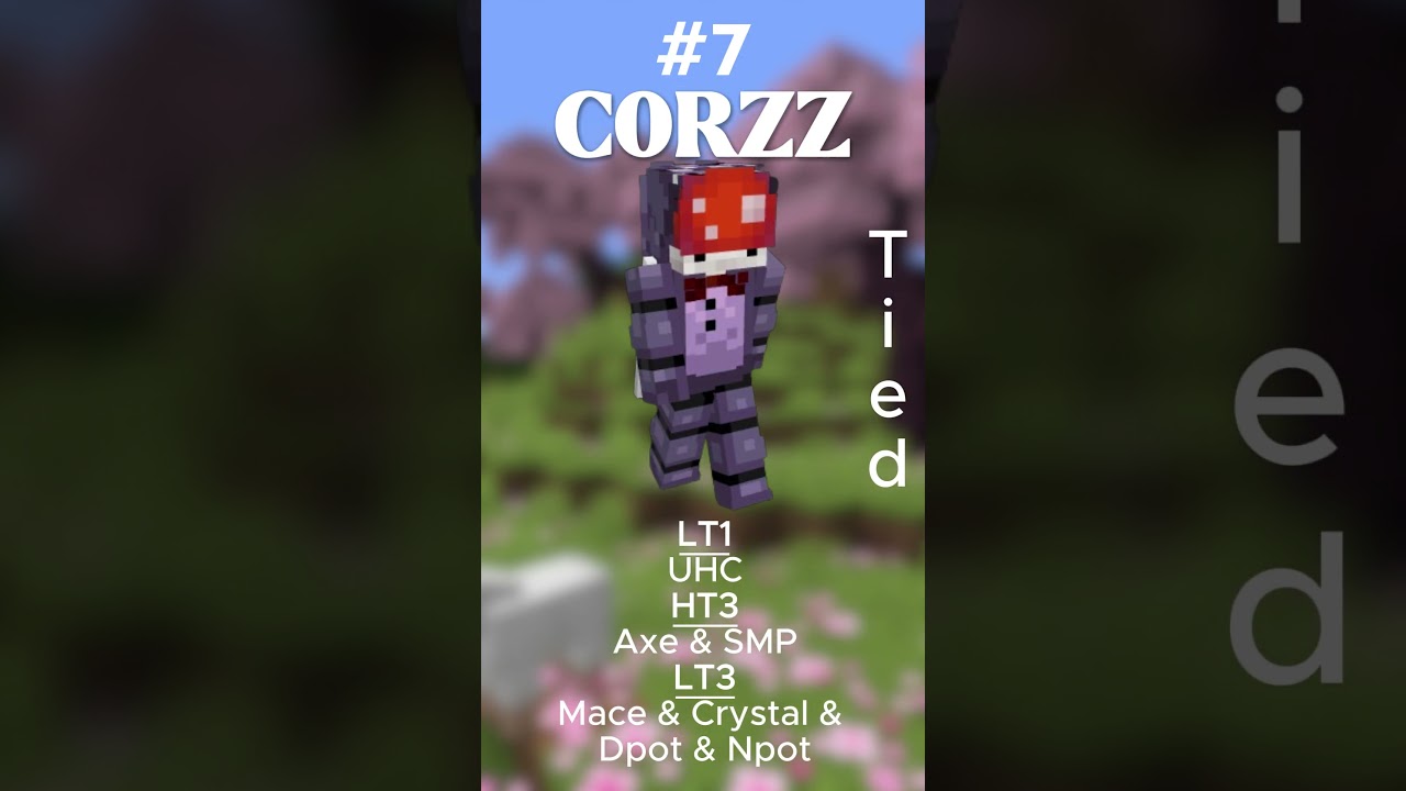 Top 10 Best Minecraft Pvpers 2025 #minecraft #tierlist #pvp #pvpserver #pvpmontage