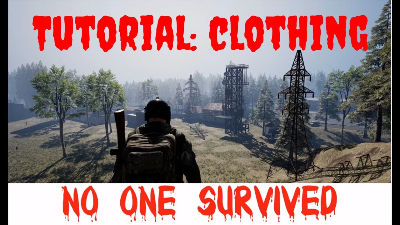 No One Survived - Clothing tutorial!