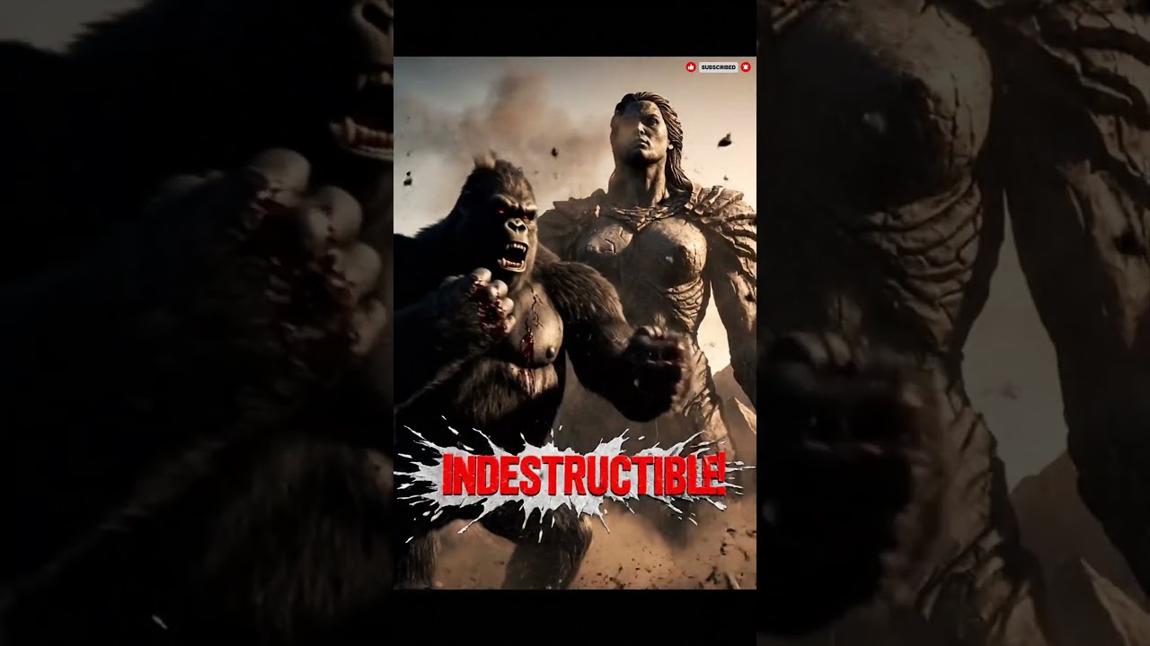 Kong vs Gaia &ndash; Clash of Earth&rsquo;s Guardians | MonsterVerse Legacy #movie #epicbattle#kingkong#avengers