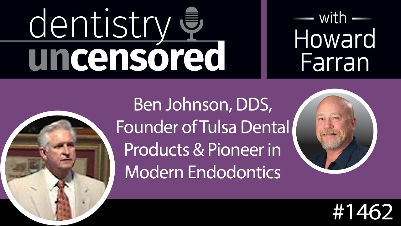 1462 Endodontist Ben Johnson, DDS, Founder of Tulsa Dental Products & Pioneer in Modern Endodontics