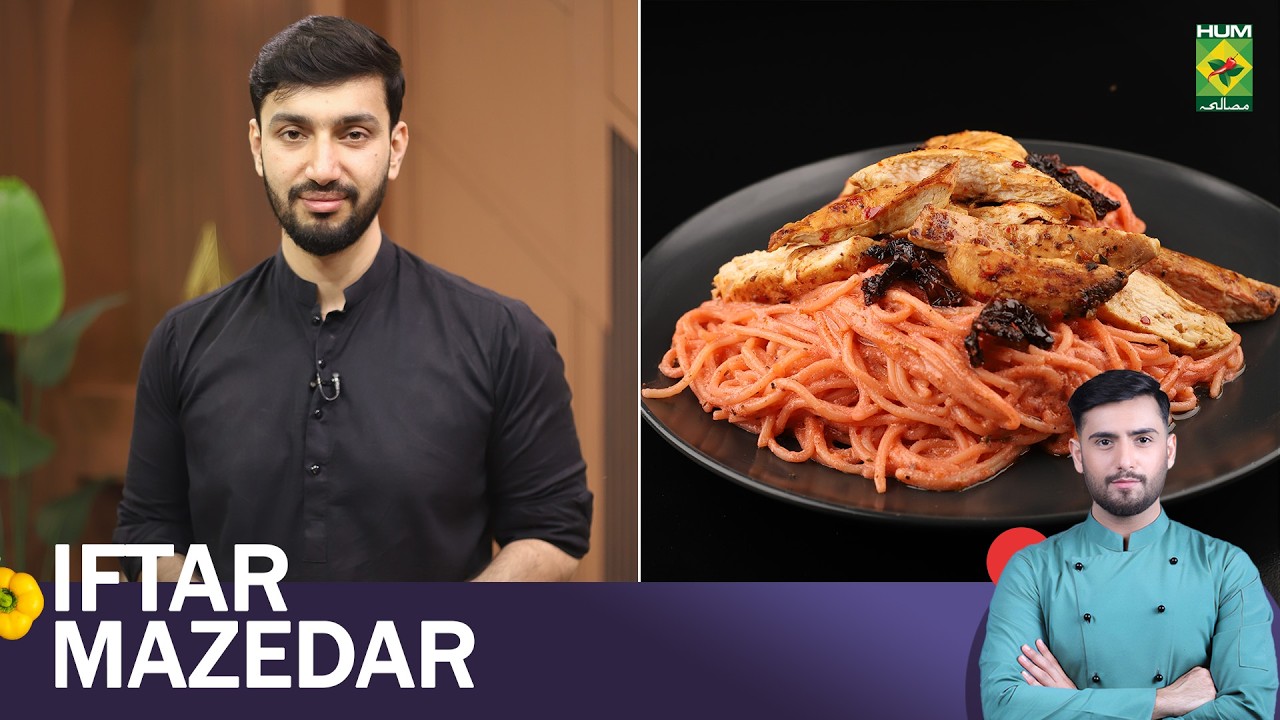 Waqas GM | Rose Mint Mojito, Tandoori Chicken Pasta| Iftar Mazedar with Saad | 3 Mar 26 | Masala TV