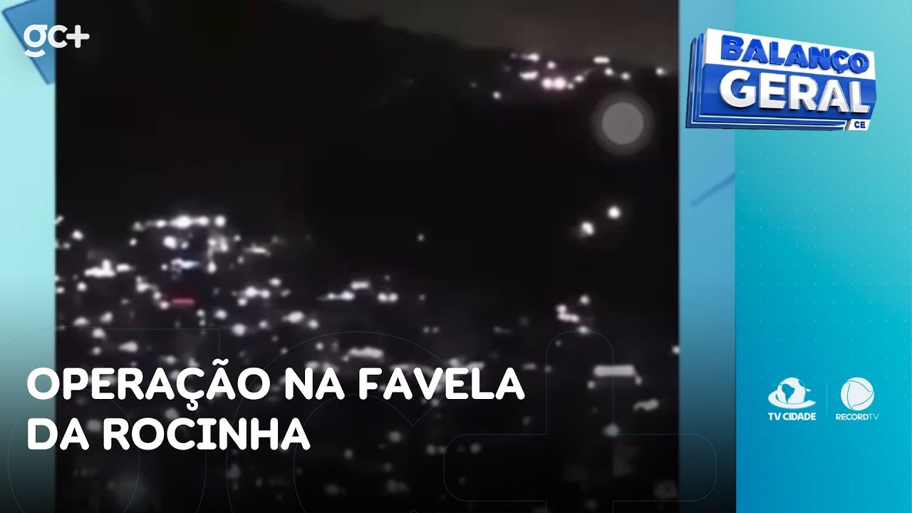 Chefes de facção do Ceará são alvo de operação na Favela da Rocinha, no RJ | Balanço Geral CE