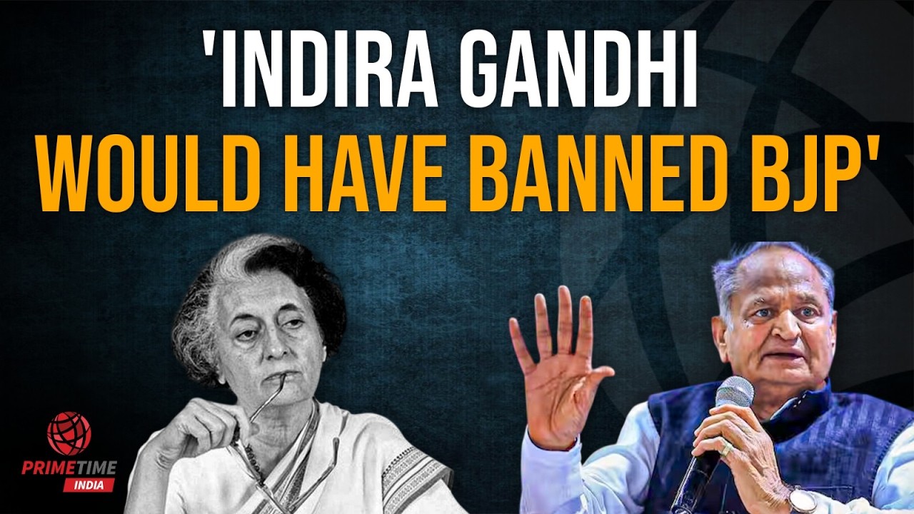Ashok Gehlot's BJP Ban Remark Sparks Debate, Calls for Congress Reunion