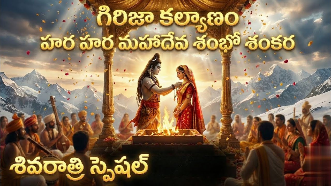 గిరిజా కల్యాణం|Mahashivaratri Special #Mahashivaratri2026#OmNamahShivaya #ShivaParvati #BharataNadam
