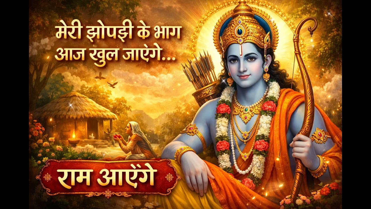 Meri Jhopdi ke Bhag Aaj Khul Jayenge  #RamBhajan श्री राम भजन #RamAayenge #AadiAnantBhakti 