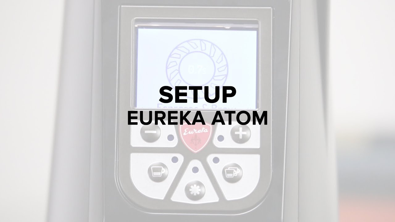 Eureka Atom Espresso Grinder Setup