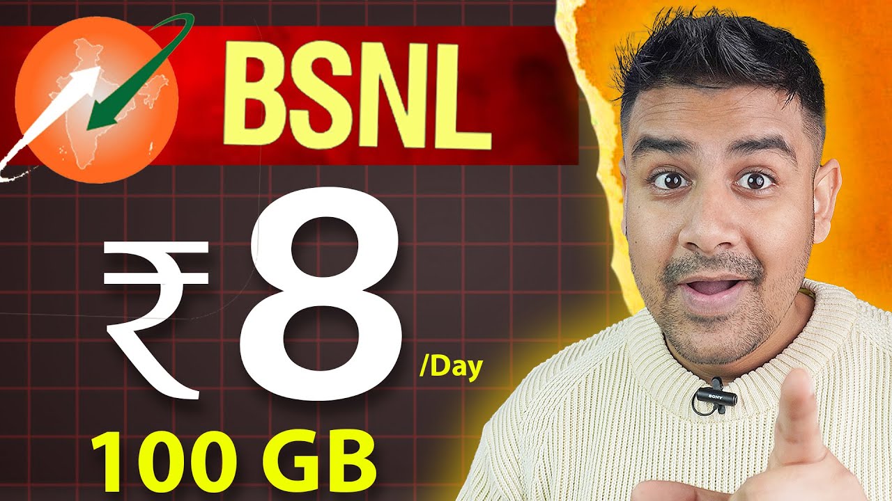 BSNL Shocked The Market - 100GB Unlimited Data