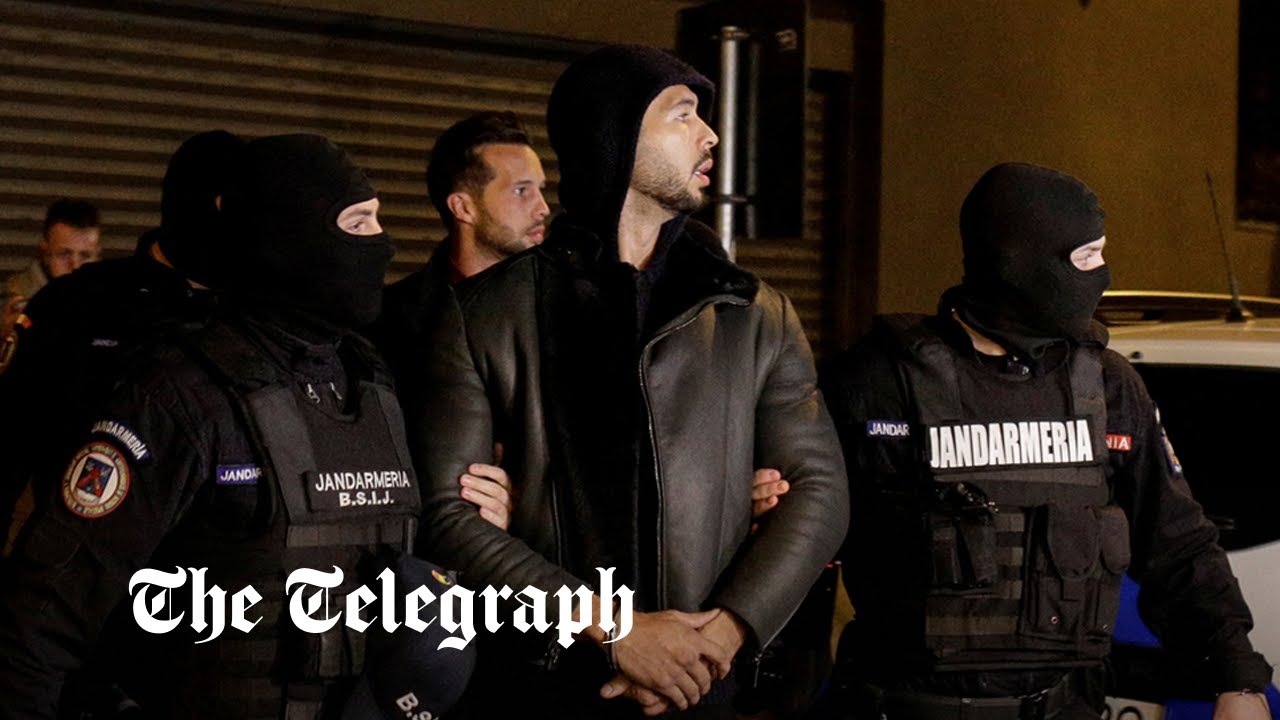 Social media influencer Andrew Tate arrested in Romania