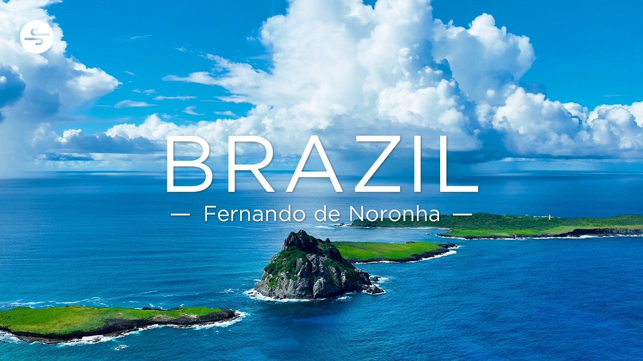 Fernando de Noronha 🇧🇷 | Volcanic Paradise & Ocean Meditation 4K 🌊