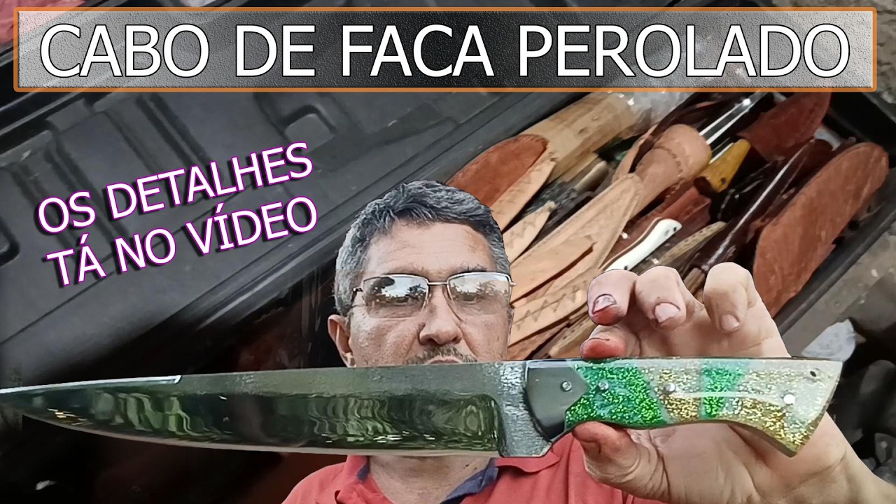entre outras uma lamina com cabo perolado