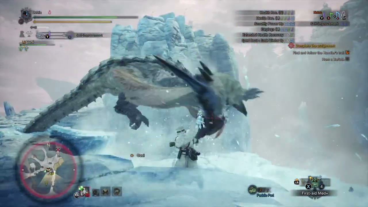 Monster hunter world iceborne ice breaks