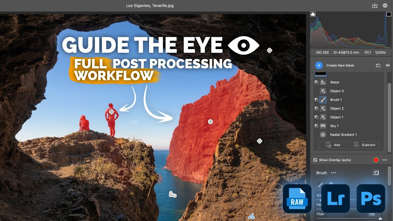 How to Edit Landscape Photos: Control the Viewer's Eye
