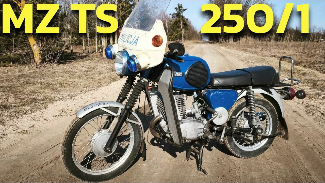 MZ TS 250/1 - Najlepszy motocykl lat 70