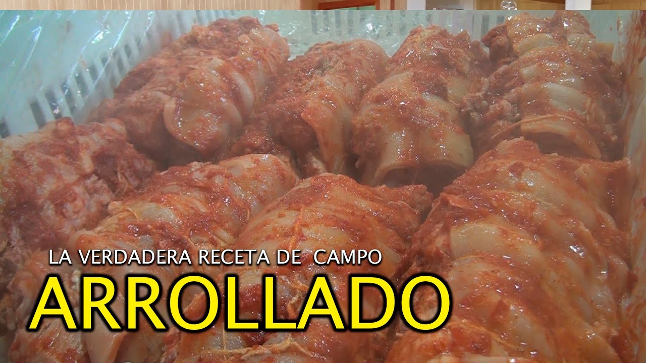 ARROLLADO DE CERDO,Como se hace