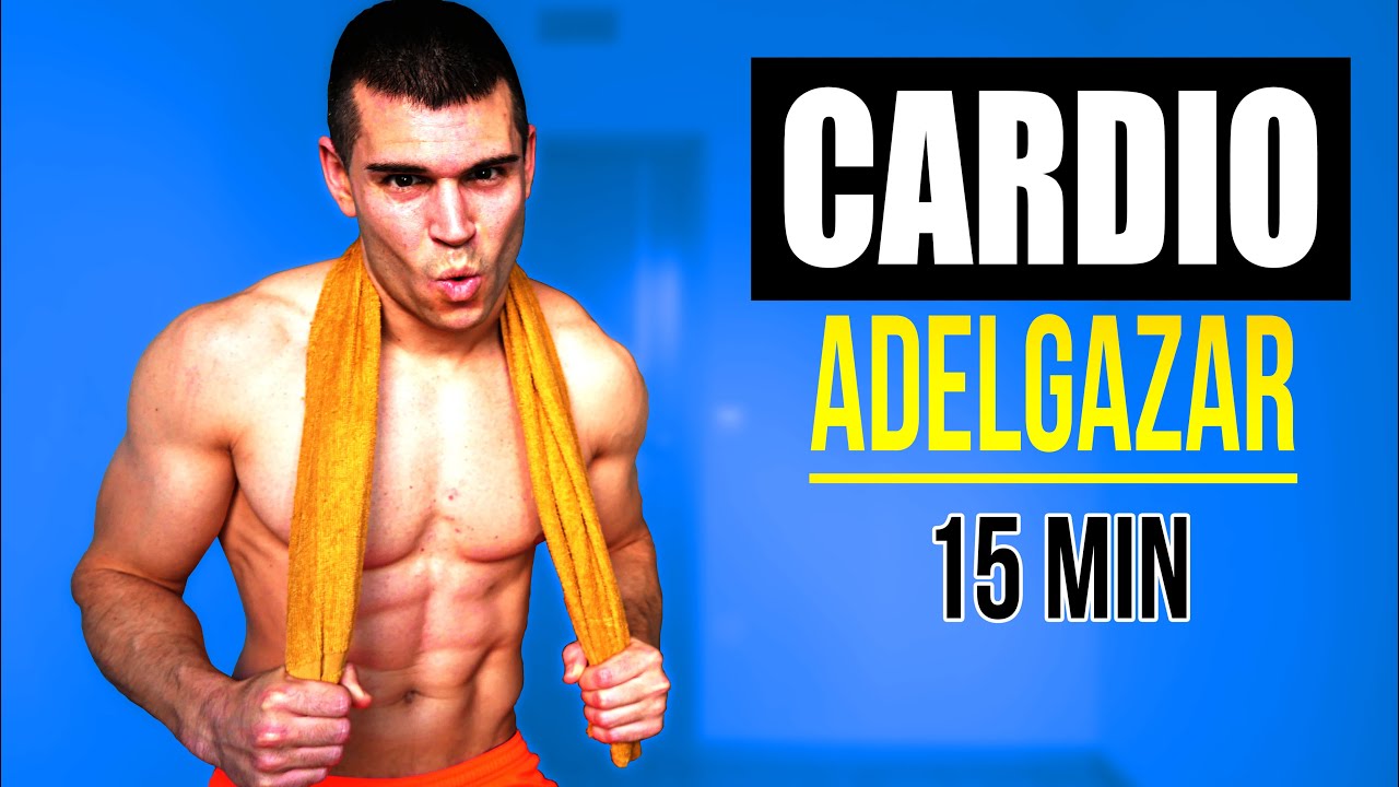Rutina CARDIO EN CASA 15 MINUTOS para QUEMAR GRASA 🔥 CARDIO 15 MINUTOS para ADELGAZAR RÁPIDO