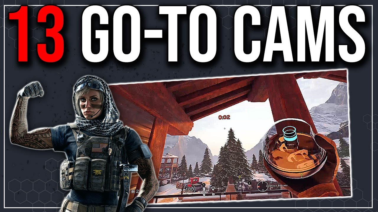 13 Go-To USEFUL Valkyrie Cameras On CHALET - Rainbow Six Siege