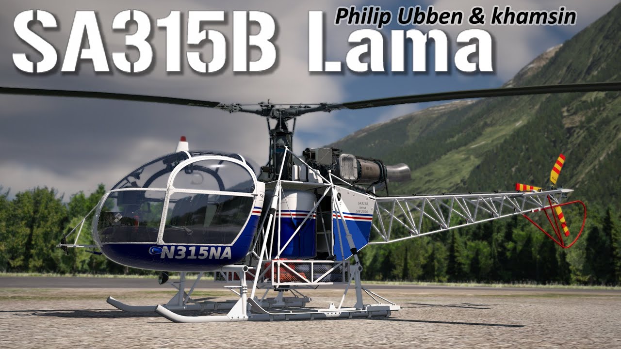 Aérospatiale SA 315B Lama (X-Plane 11)