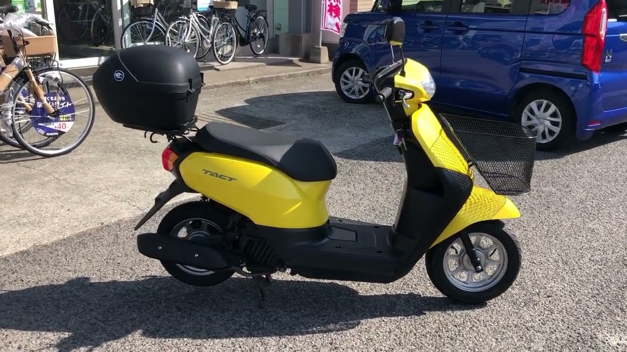 HONDA   TACT   7980km   2016MODEL   YELLOW