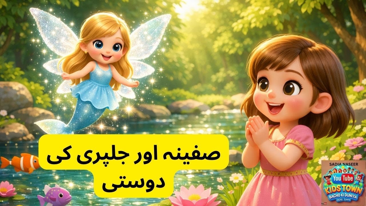 Safina aur jalpari ki dosti  on Bacho ki Duniya,kids town