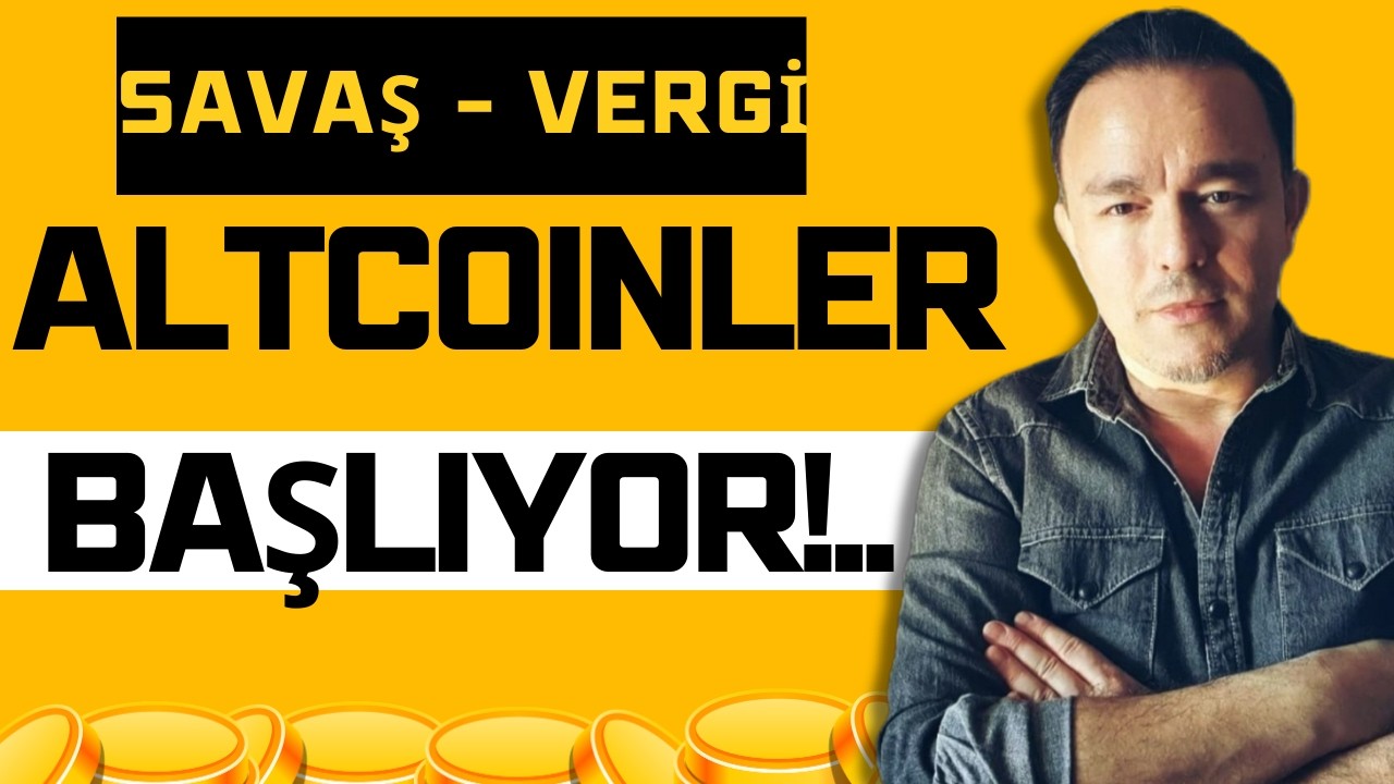 Martta Altcoin Sezonu Senaryosu... %95 Dip Sinyali Geldi! Savaş &ndash; Vergi Etkisi